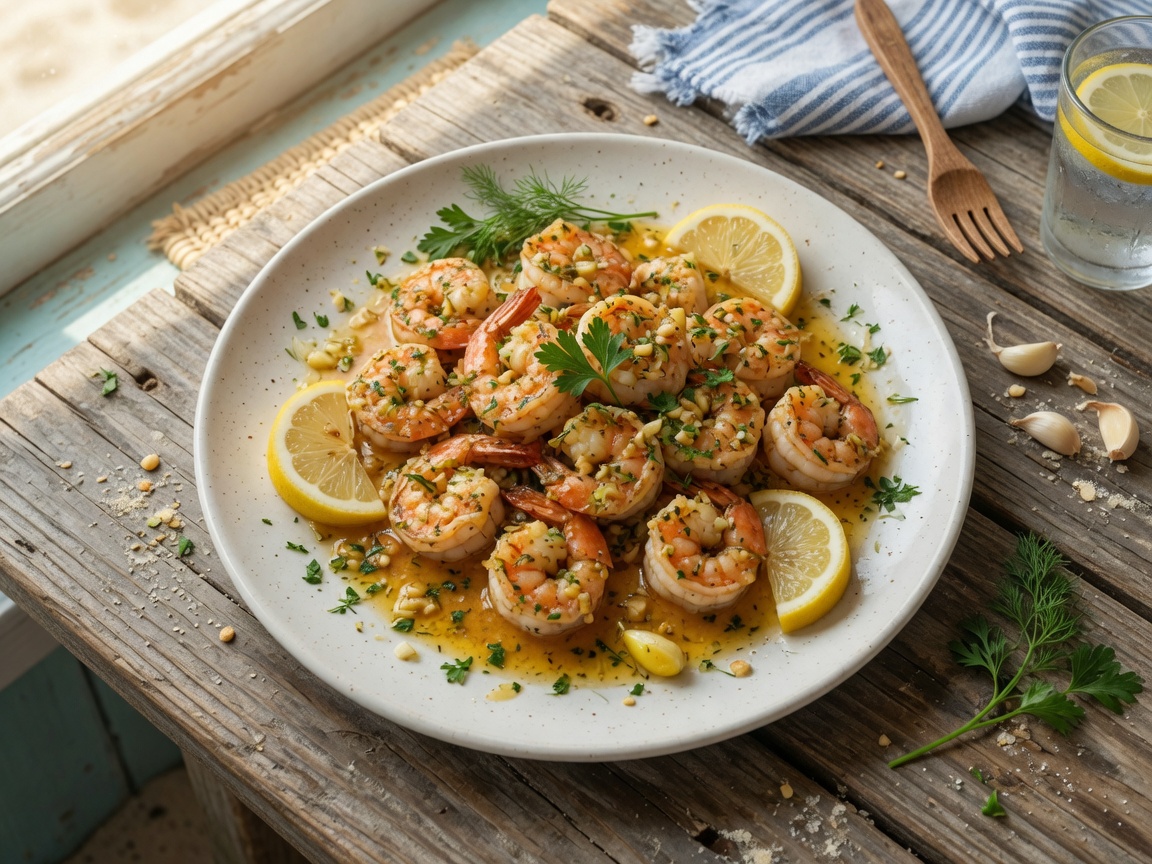 Garlic shrimp